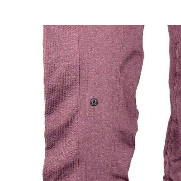 Lululemon Ebb to Street Pant Heathered Bordeaux Drama - Picture 5 of 10